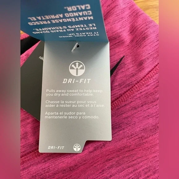 NWT Nike Legendary Tight Fit Training Pants, Pink, Small, Dri-Fit - Picture 6 of 12